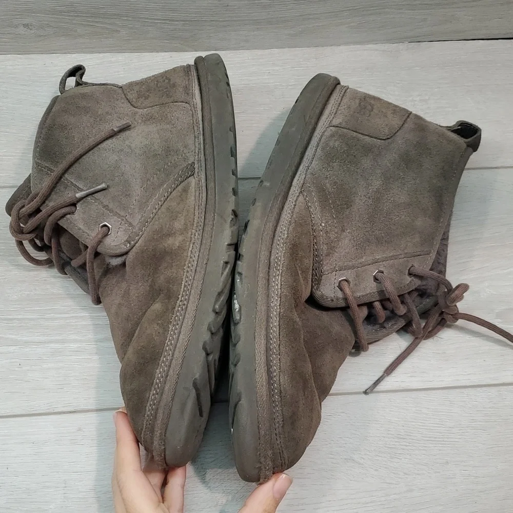 Ugg Australia Neumel Mens 3236 Ankle Leather Chukka Boots shoes sz 11
